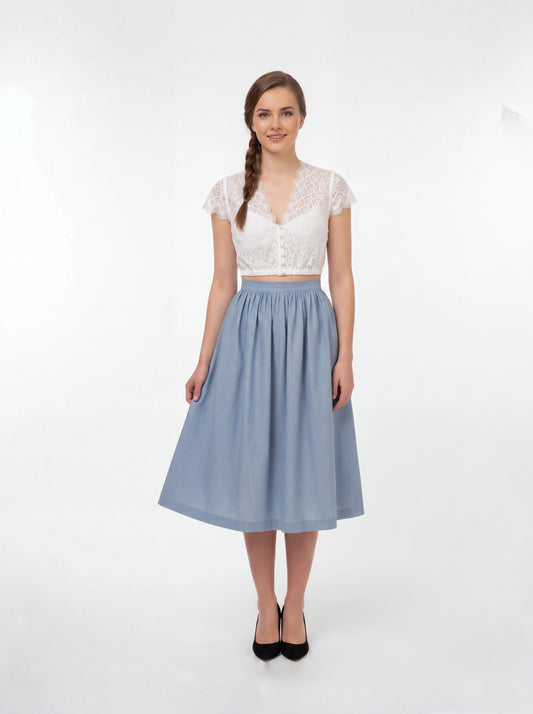 Dirndlbluse Spitze