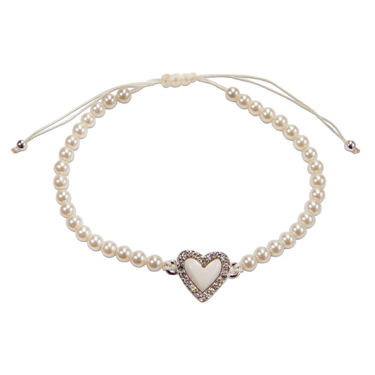 Armkette Strass Herz