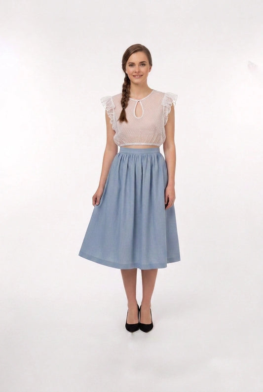 Dirndlbluse Alpenbarbie