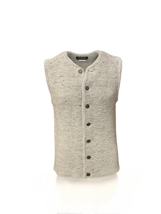 Herren Weste Elfenbein