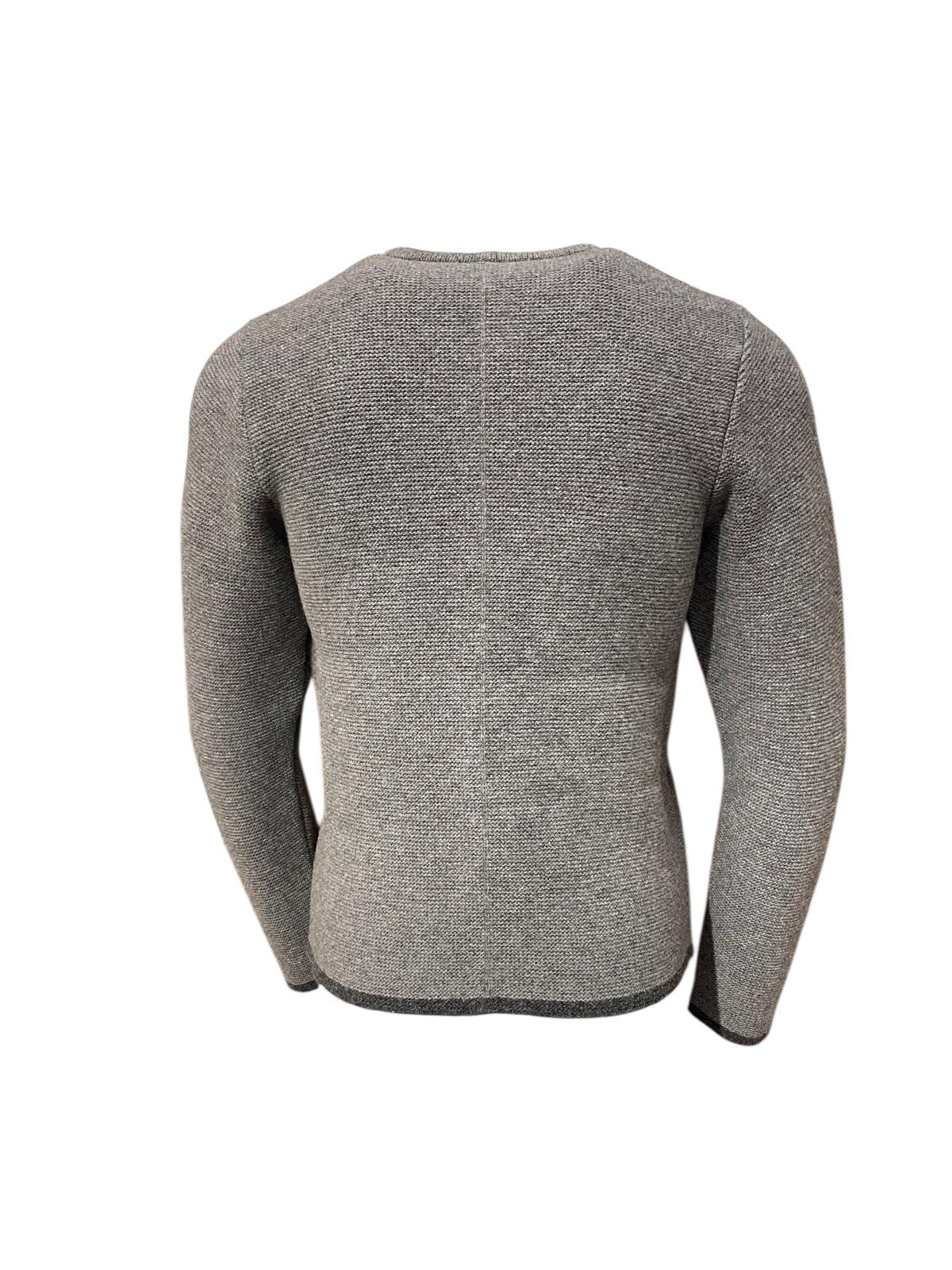 Strickjacke Grau /Anthrazit