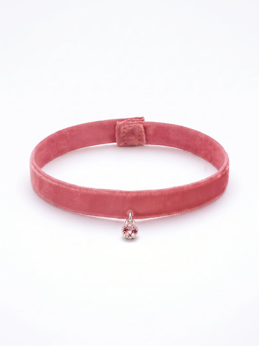Samtarmband Rose