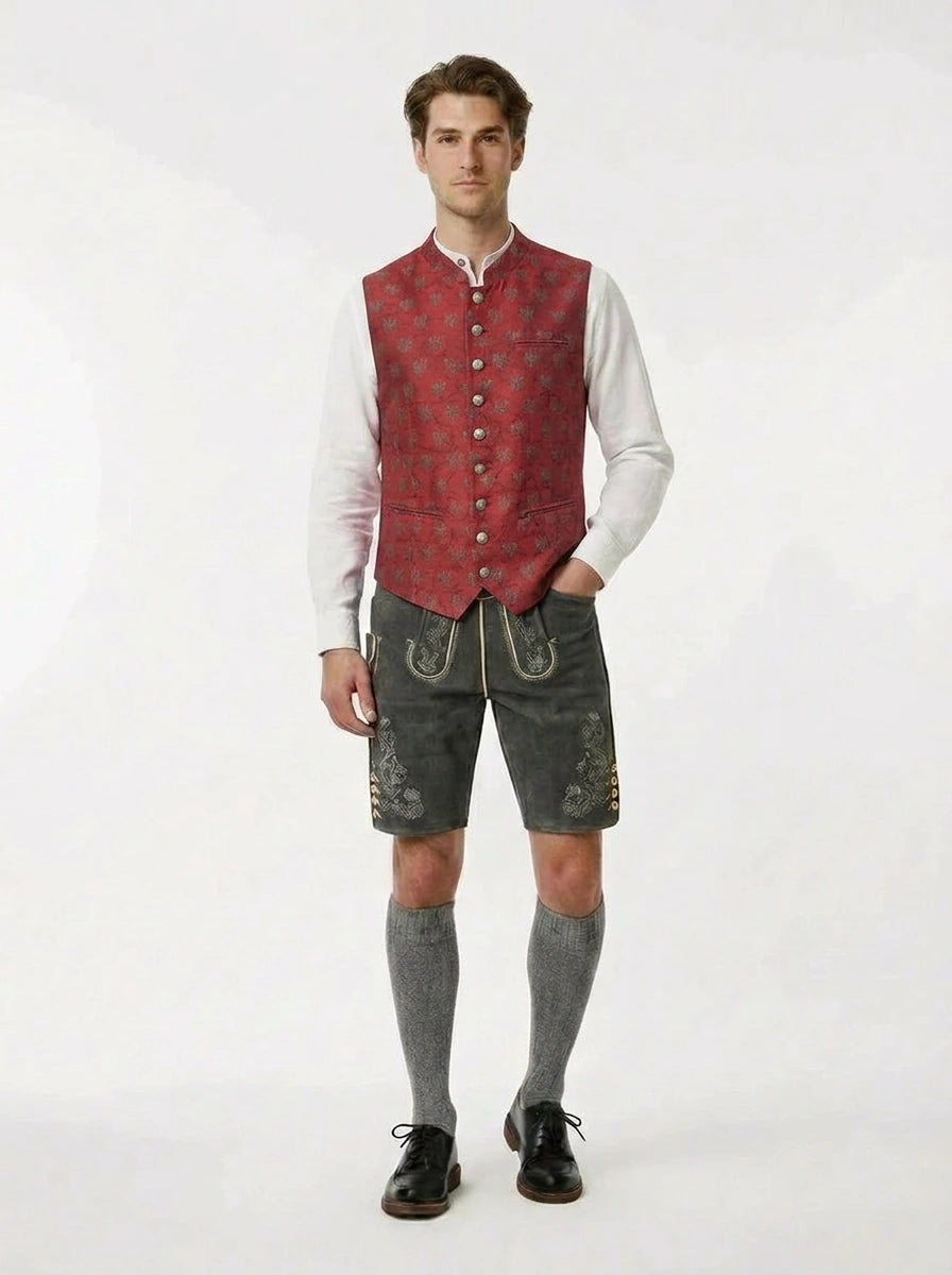 Tiroler Weste Jakob Rot