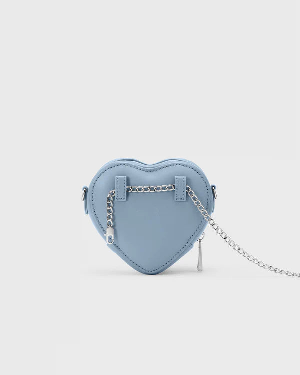 Herz Tasche in Sky