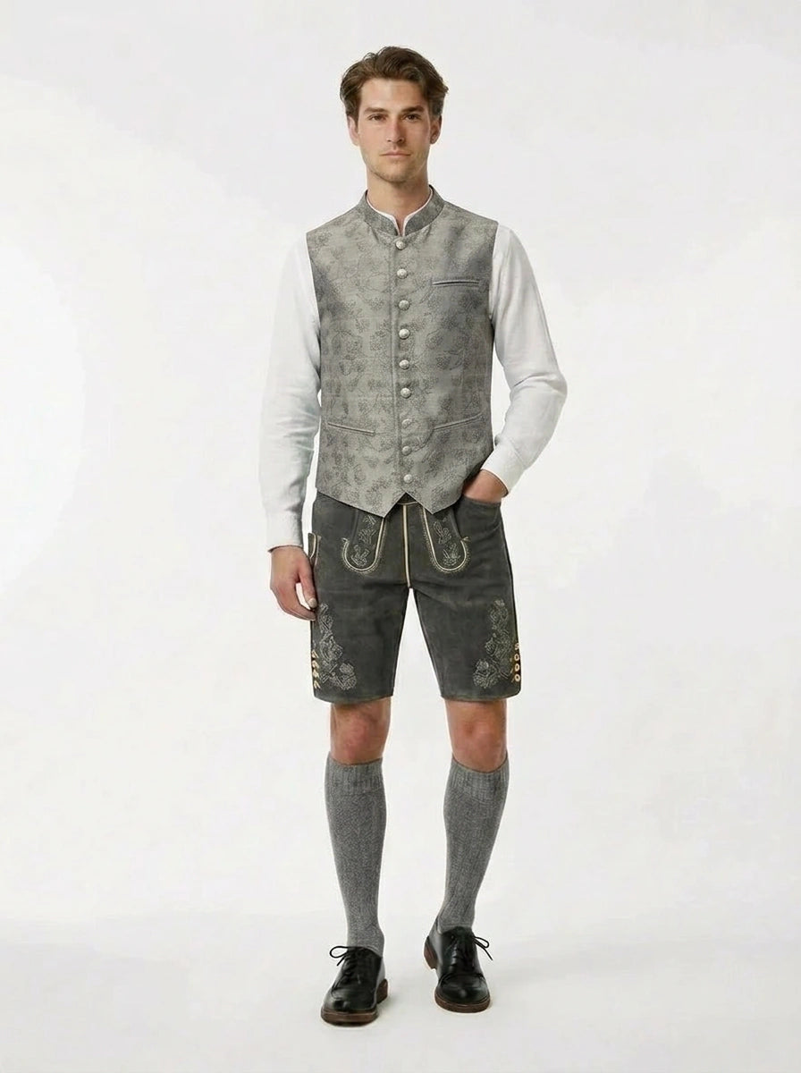 Tiroler Weste Jakob Grau