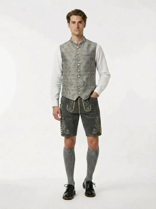 Tiroler Weste Jakob Grau