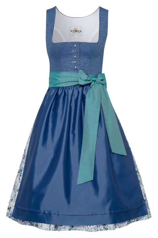 Dirndl Alma in blau