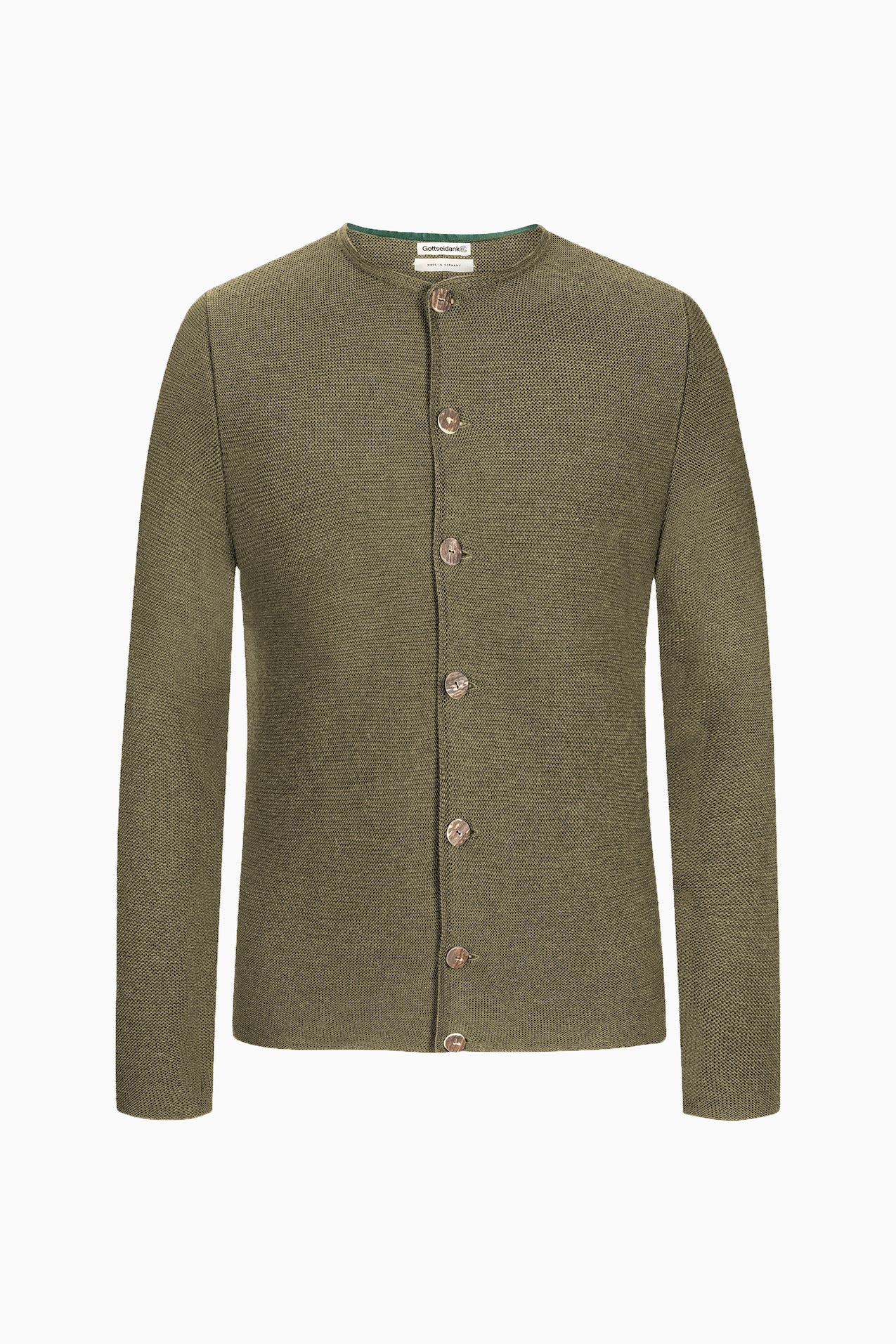 Strickjacke Aloisius in oliv
