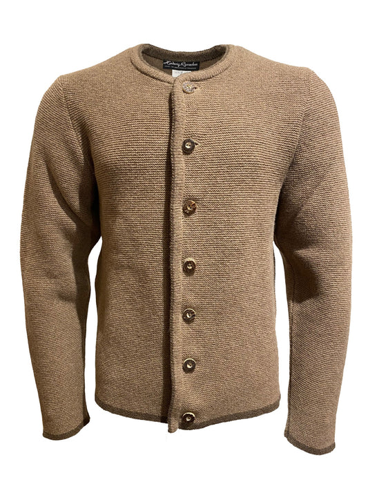 Strickjacke Braun