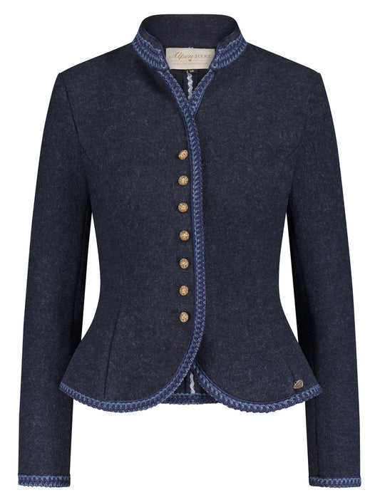 Amelia in blau
