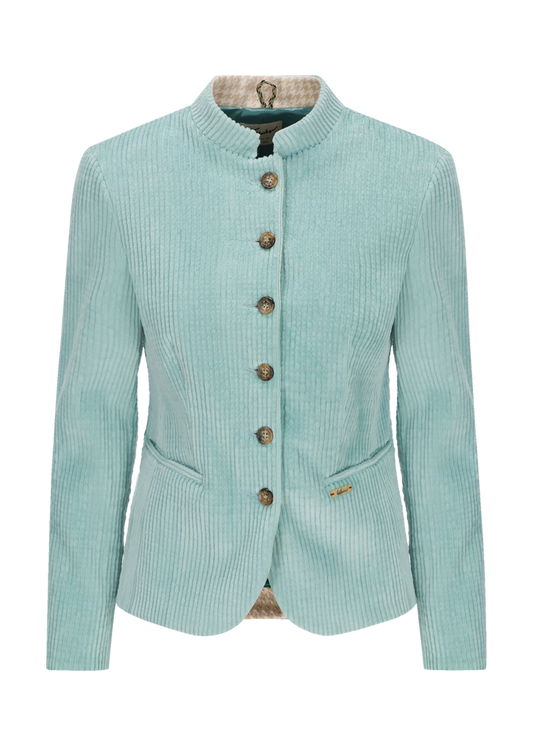 Cord-Blazer Luranda in blau/grün