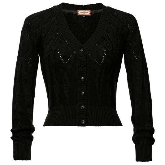 Erika Cardigan in black von Lena Hoschek