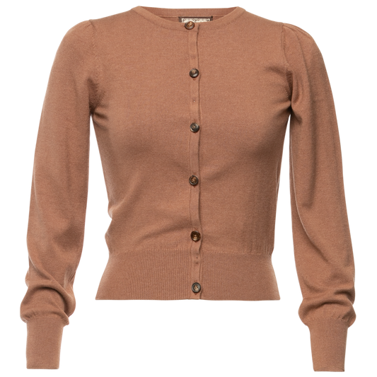 Fidelity Cardigan in cinnamon von Lena Hoschek