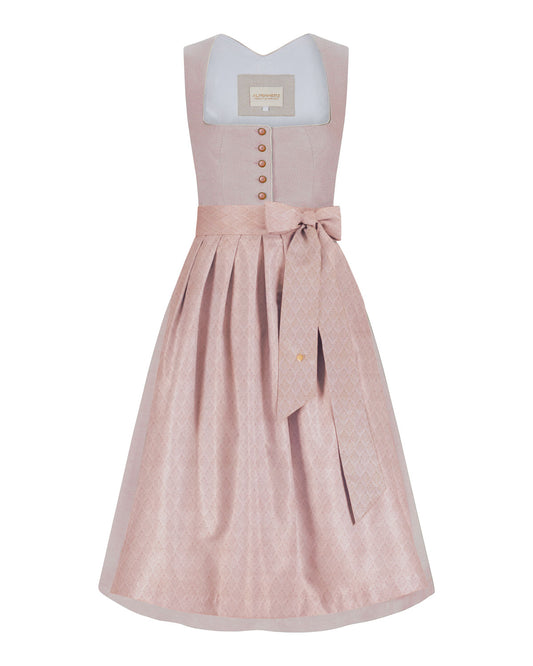 Dirndl Carmen in rosa