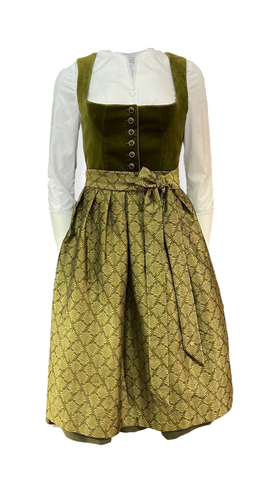 Dirndl Camilla in oliv