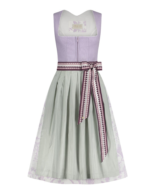 Dirndl Marina in lila/weiss
