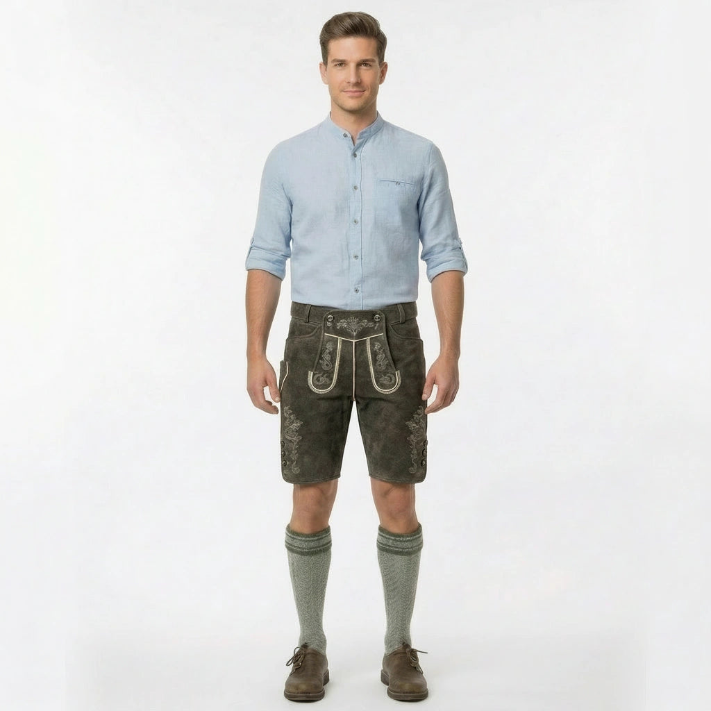 Lederhose Ralf Antikmarmor