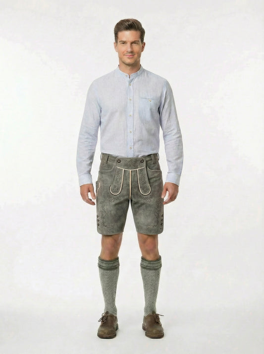 Hemd Lenz Blau