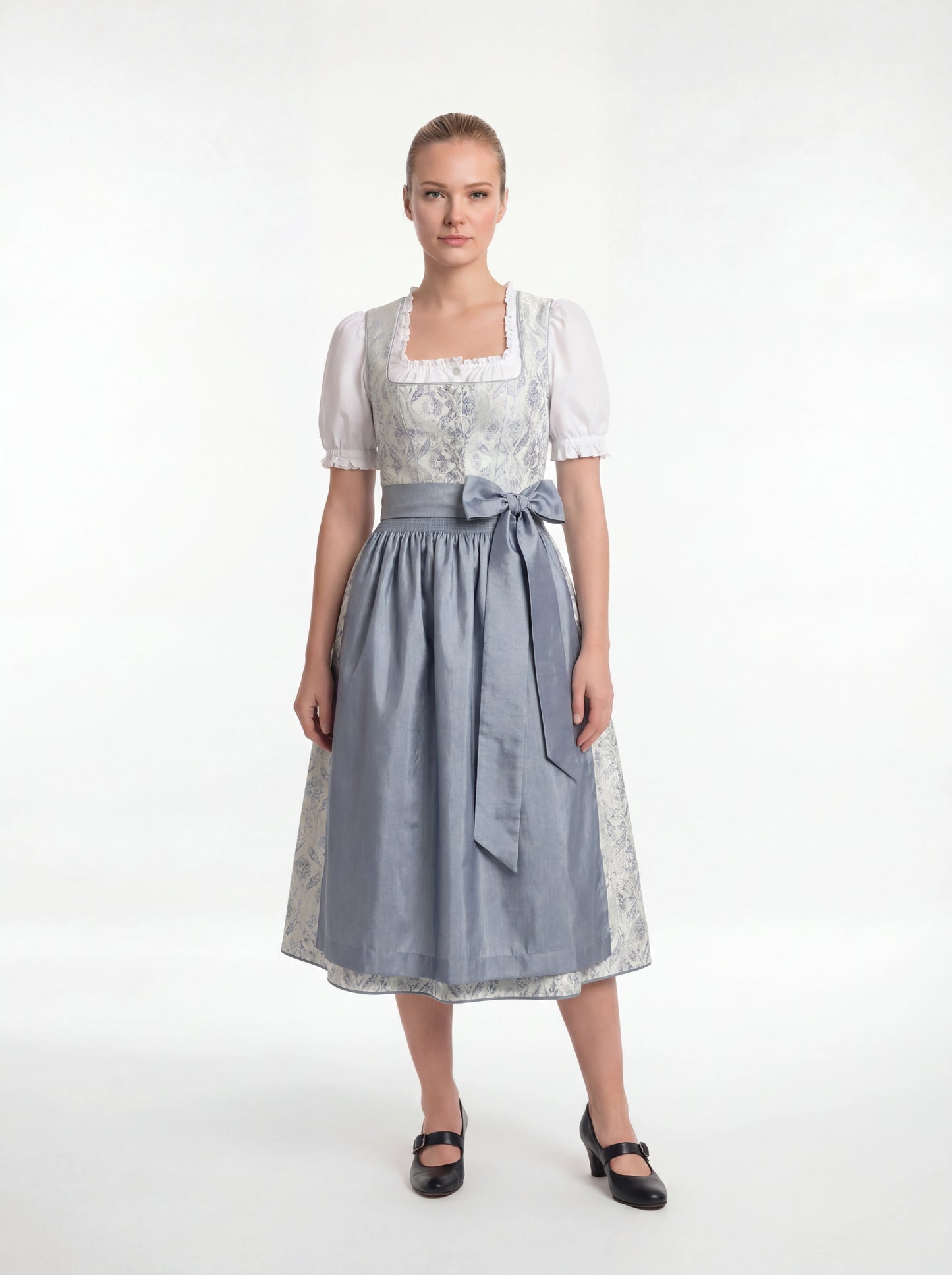 Dirndl Rauchblau
