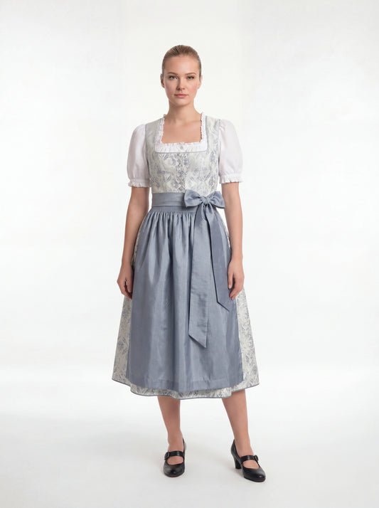 Dirndl Rauchblau