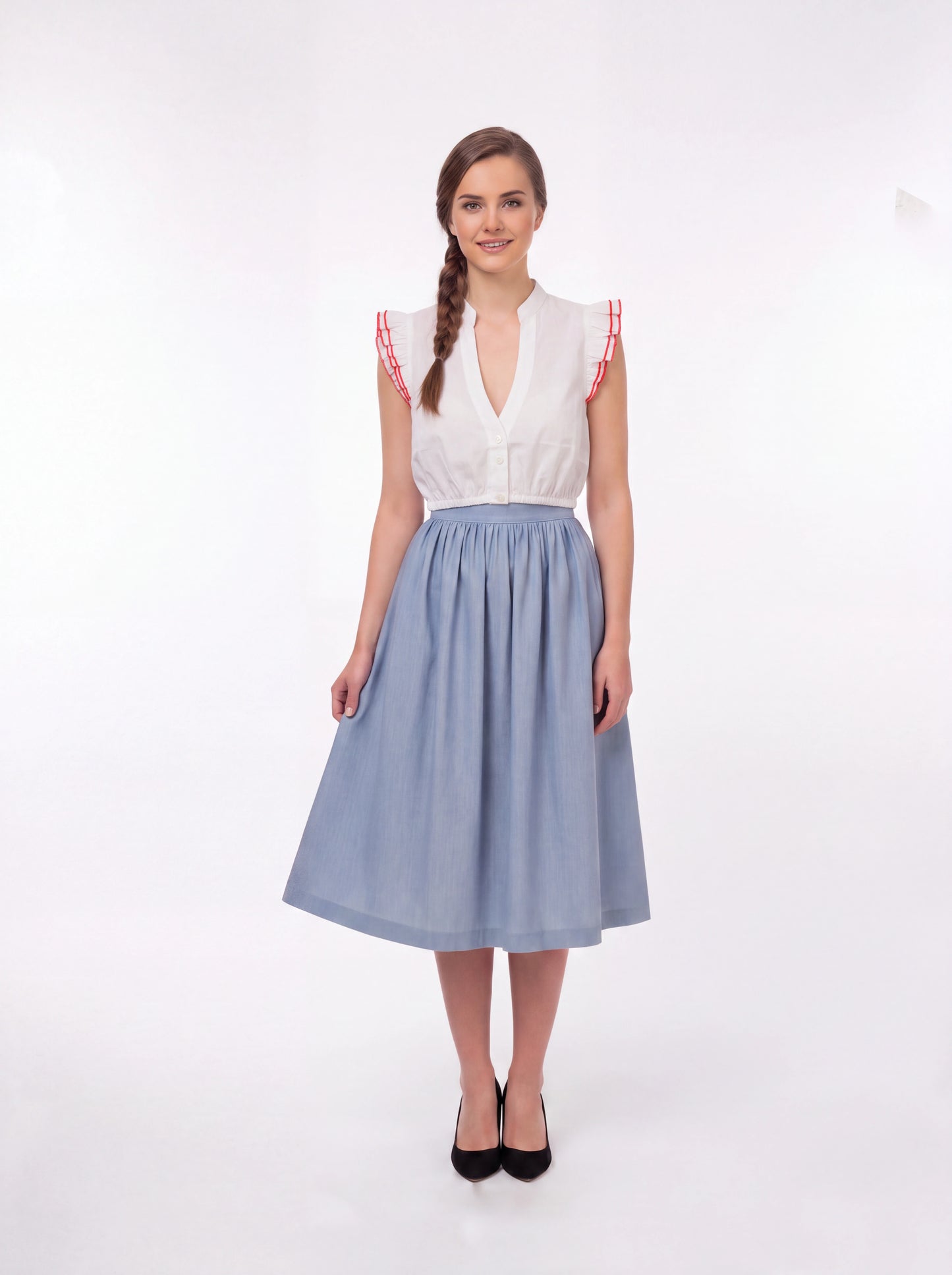 Dirndlbluse Scott´s Pearl