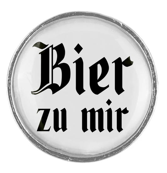Gaudiknopf "Bier zu mir"