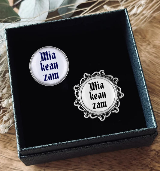 Gaudiknopf "Mia kean zam"