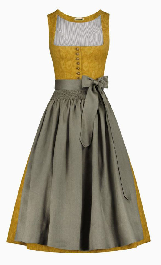 Dirndl Monika in Honiggelb