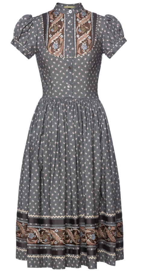 Gretl Kleid Snowdrop grey