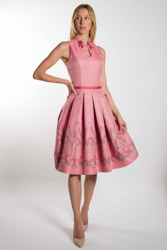 Kleid D12D012 in flamingo