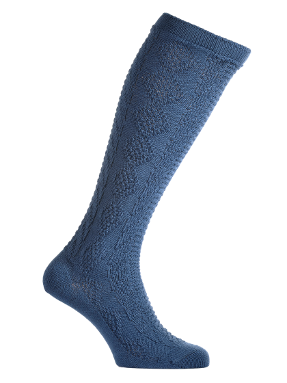 Stutzen blau