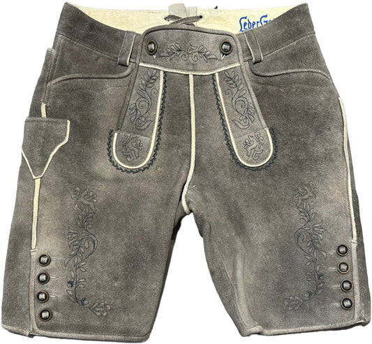 Lederhose Leo Wildhirsch in flanell