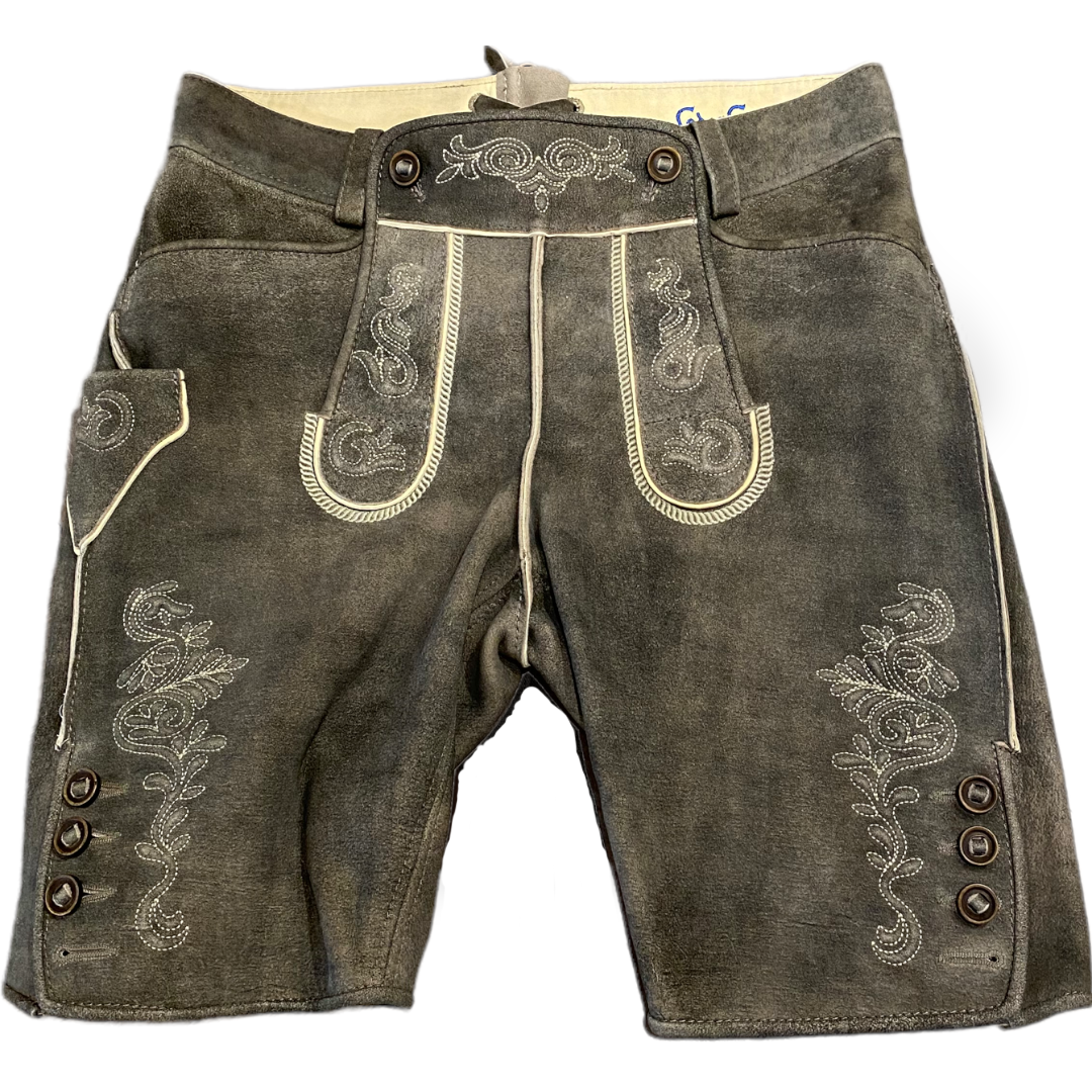 Lederhose Ralf von Ledergott in antikmarmor