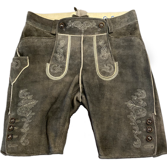 Lederhose Ralf von Ledergott in antikmarmor