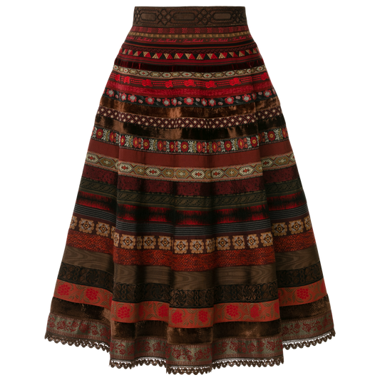 Original Ribbon Skirt in fireplace von Lena Hoschek