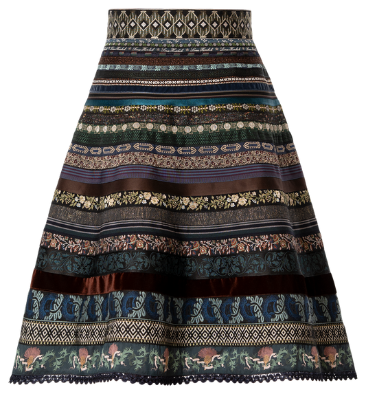 Classic Ribbon Skirt in winterwalk