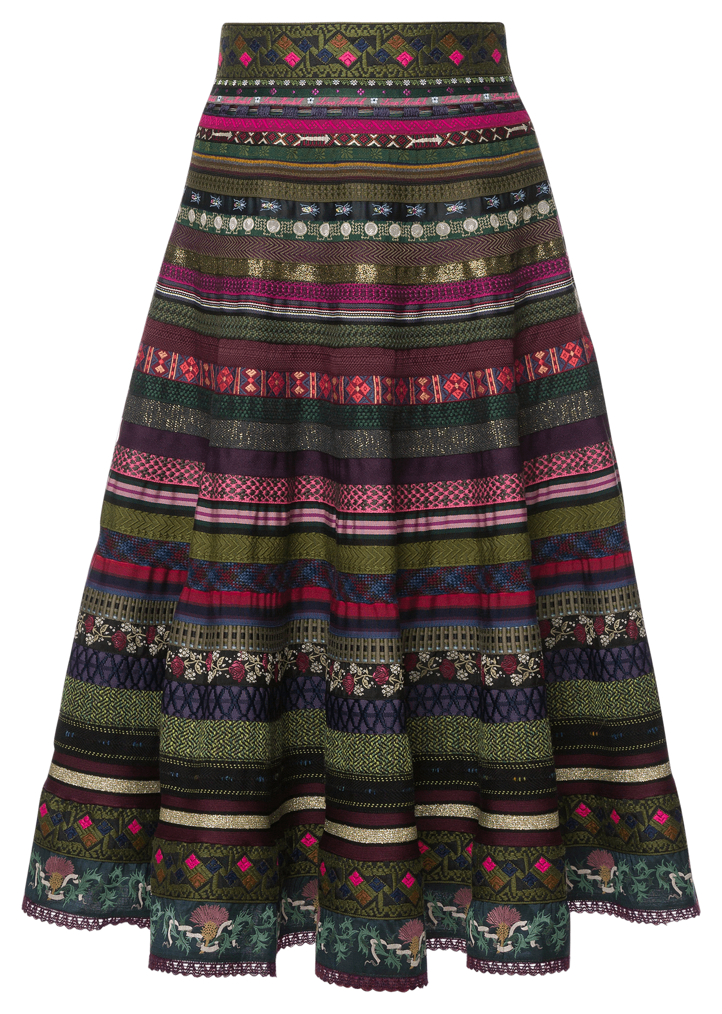 Swing Ribbon Skirt thistle