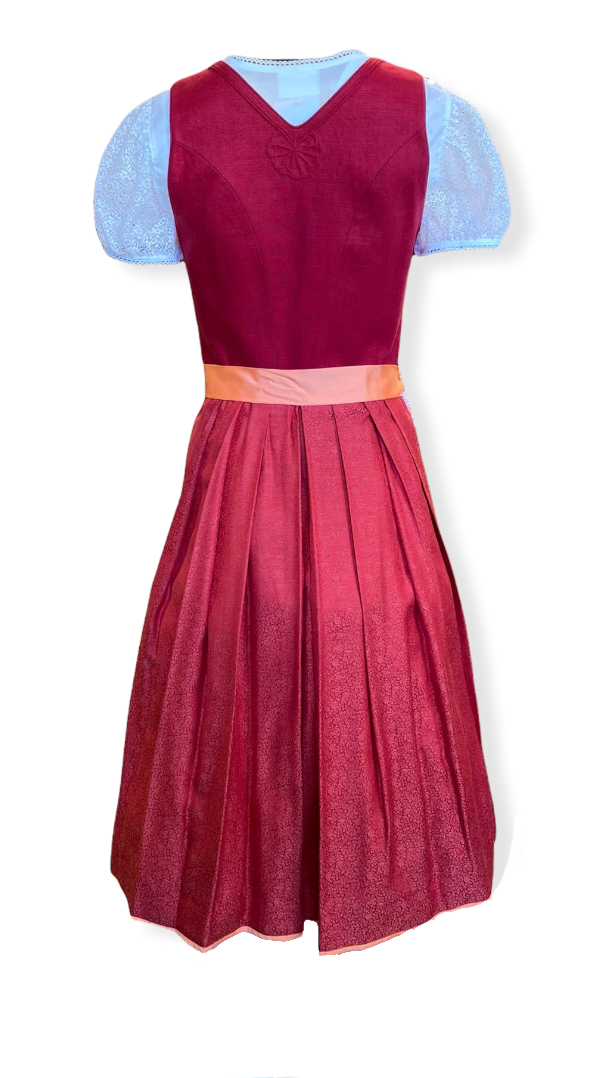 Dirndl Rommy in rot