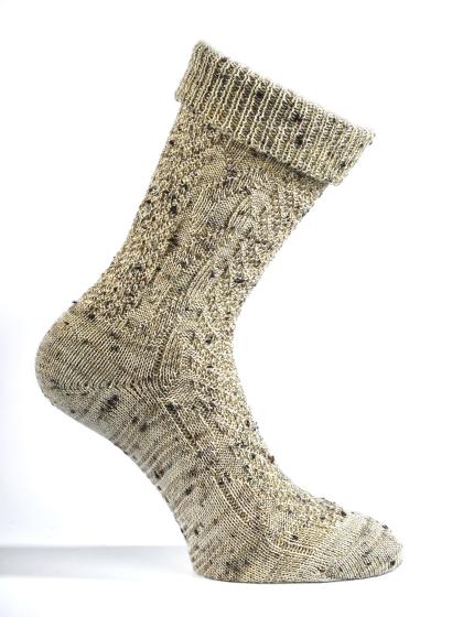Socken mele beige