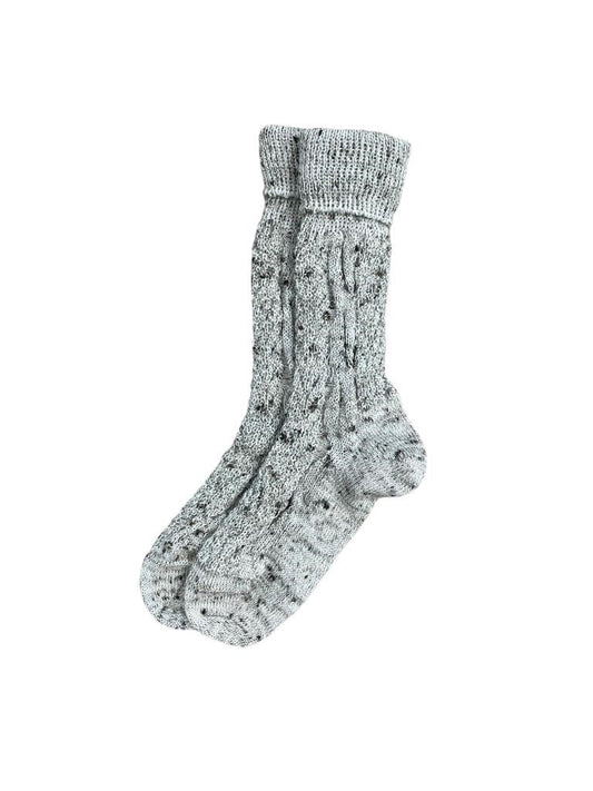Socken in mele-beige