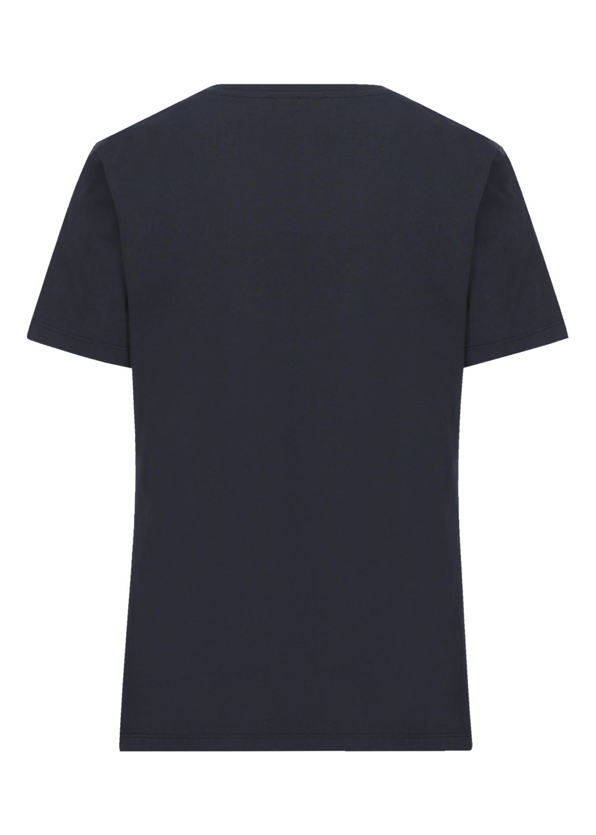 T-Shirt Weltenbummlerin in dunkelblau